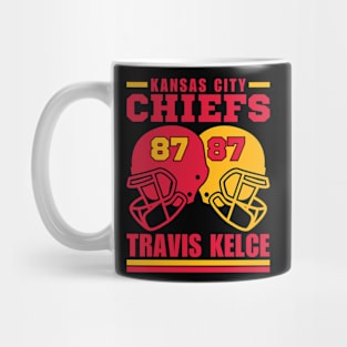 Kansas City Chiefs Kelce 87 American Football Retro Mug